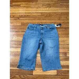 Lee Modern Series Curvy Fit Capri Jeans Women's Plus Size 16W High Rise NWT